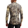 thumbnail image 6 of Realistic Tree Bark Camo Quarter Zip Pullover for Men, Long Sleeve Hunting Fishing Jersey with Moisture Wicking Quick Dry Fabric - Lightweight Outdoor Athletic Performance Tops Bronze L, 6 of 6