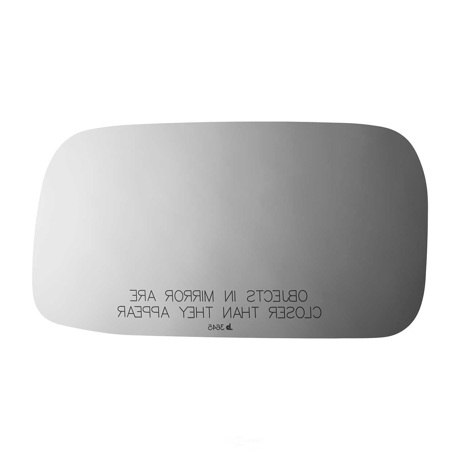 Burco Side View Mirror Replacement Glass - Clear Glass - 3645