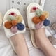 thumbnail image 5 of Pantuflas peludas para mujer, sandalias de felpa, chanclas peludas acogedoras, zapatos de casa suaves y cálidos Wmkox8yii hj789, 5 of 5