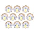 thumbnail image 4 of 10 Uds. De garra de costura de diamante, cristal cuadrado grueso, accesorios de ropa de alta calidad, decoraciones, Color K9 10mmAB, 4 of 5