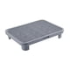 thumbnail image 5 of Escalón para arenero de gato de gran tamaño antideslizante para gatitos, alfombrilla duradera y reutilizable. Gris, 5 of 9