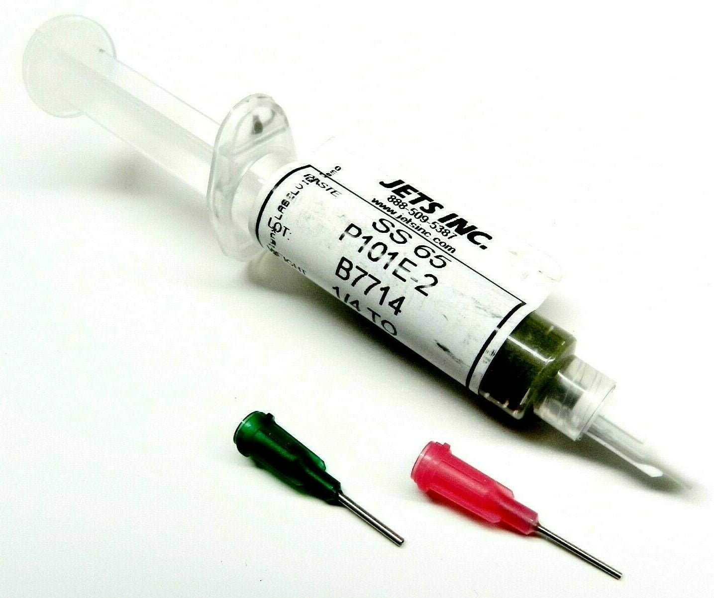 Silver Solder Paste Easy/Soft 65 Silver 1/4 Troy Ounce Syringe