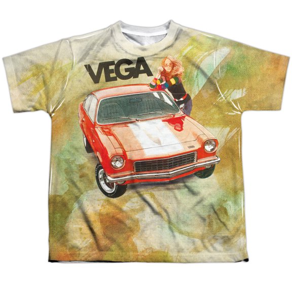 Chevrolet - Vega Watercolor - Youth Short Sleeve Shirt - X-Large