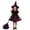 1-Purple, variant on Witch Kids Tutu Skirt Hats Witch Set Girl Halloween Outfit Dress Party Girl Size 2-7 Years