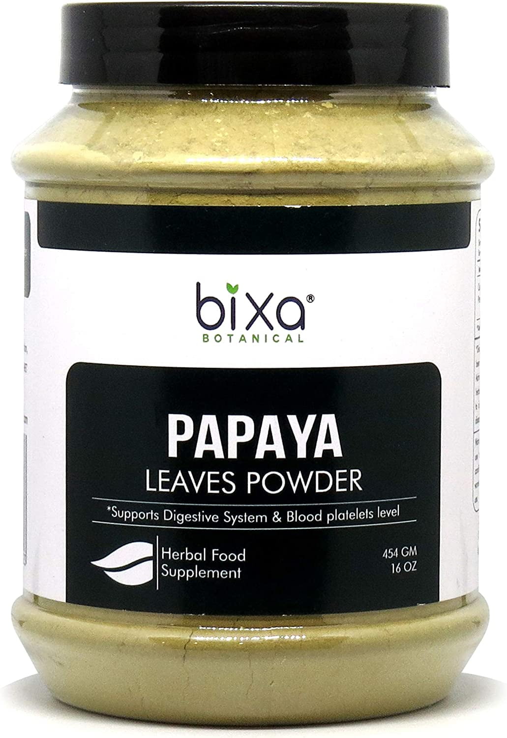 Papaya Leaf Powder (Carica Papaya) Ayurvedic Herb for Digestion