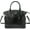 1-black, variant on Women Purse Satchel Bag Long Crossbody Classy Tote Bag Top Handle Vegan Leather Ladies Handbags Embossed Pattern