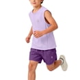 thumbnail image 6 of WRKEKC Kids Summer Outfits Printed Round Neck Short Sleeve T Shirt and Casual Shorts Sport Set for 0-9 Years, 6 of 8