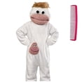 thumbnail image 2 of Kids Green Big Mouth Monster Onesie 𝐂𝐨𝐬𝐩𝐥𝐚𝐲 𝐂𝐨𝐬𝐭𝐮𝐦𝐞 | Funny silly design, ultra-soft cozy feel, Plush Cartoon Onesie,Home Loungewear Baggy, 2 of 9