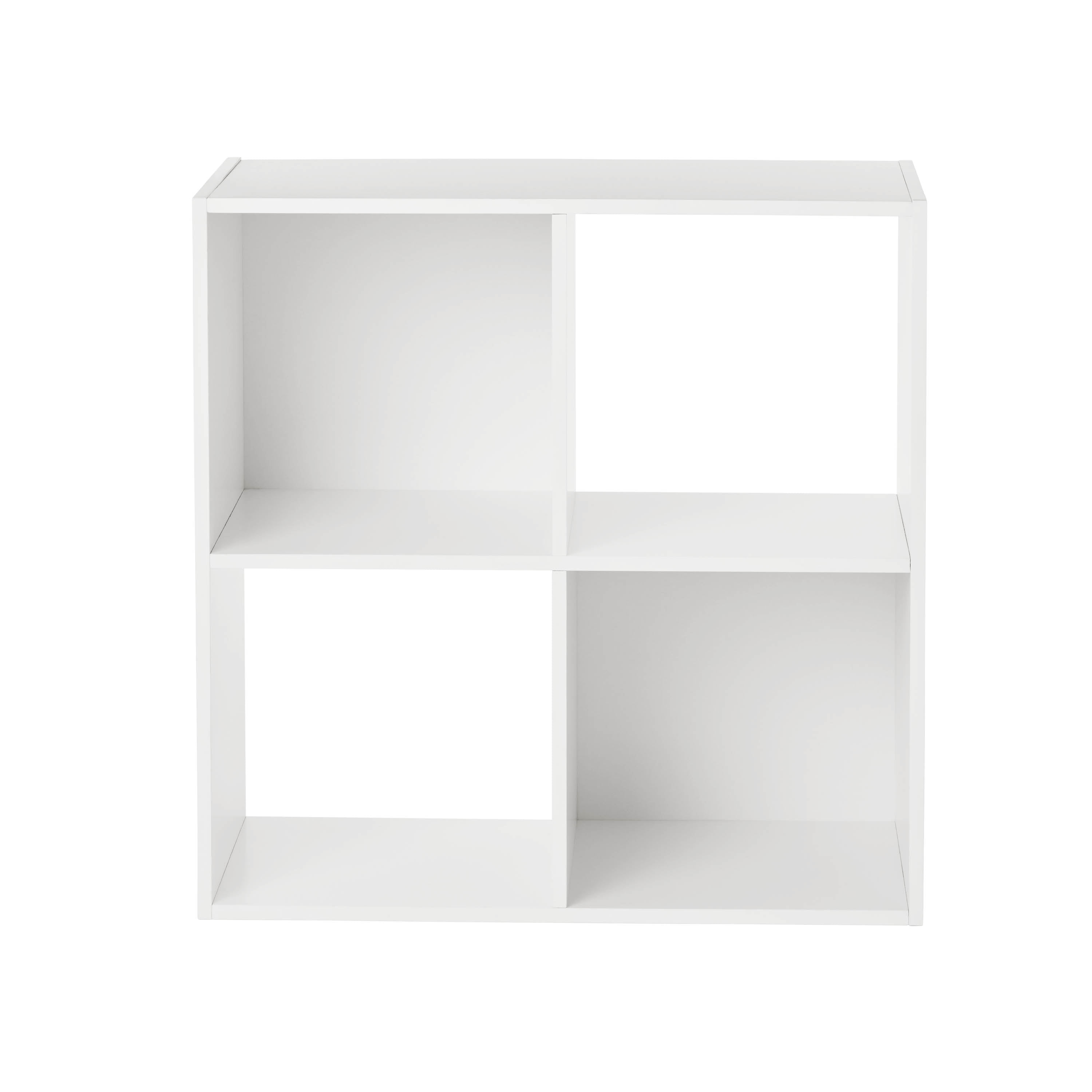 Mainstays 4 Cube Storage Organizer, White