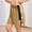 Khaki, variant on Unisex Tear Away Shorts Snap On Athletic Shorts Post Knee Hip Surgery Recovery Lounge Short with Pockets