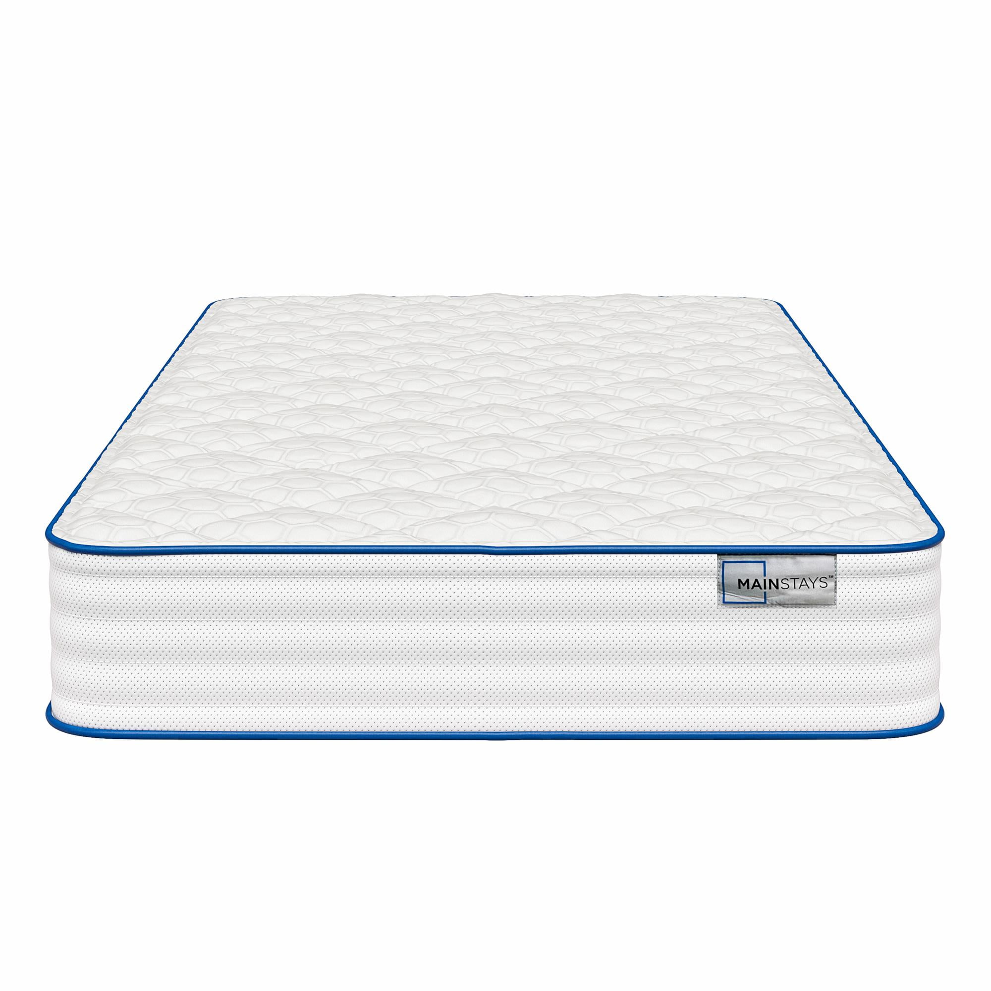 Mainstays 8" Pocket Spring Hybrid Bed Mattress in a Box, Medium Firm Twin