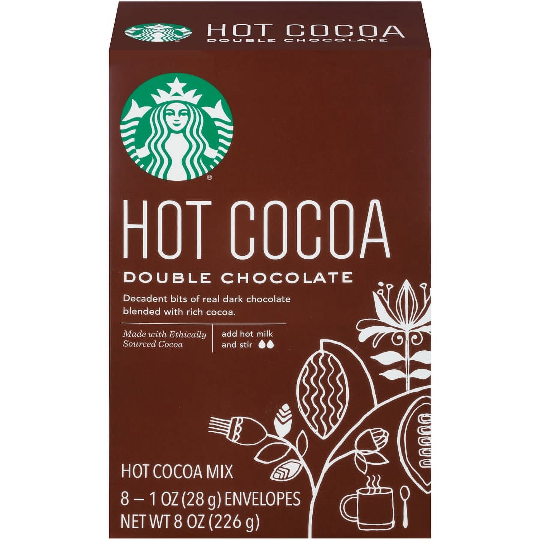 Starbucks Double Chocolate Hot Cocoa Mix, 8 count - image 2 of 9