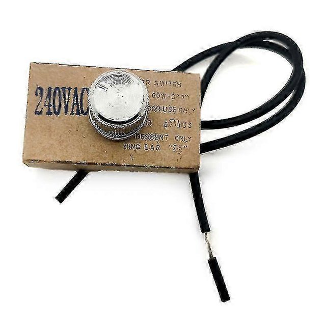 120v/240vac 300w Stepless Dimming Knob Switch Rotary Style On/off Universal