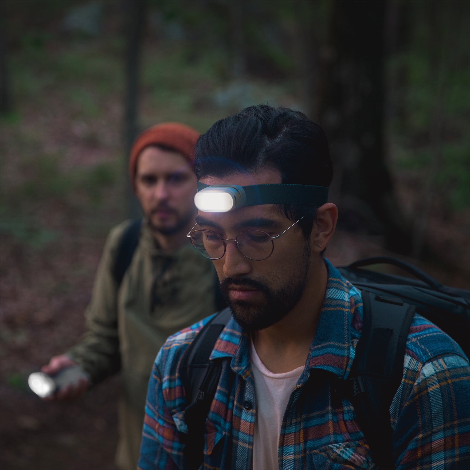 Walmart Beam: 2-in-1 LED Solar Powered Headlamp and Flashlight | Up to 200 Lumens, Lasts up to 30 hrs | 4 Modes | Rechargeable via Solar or USB | Camping, Backpacking, Emergency Kits