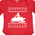 thumbnail image 4 of Inktastic Snowmobile Gift Silhouette Boys or Girls Long Sleeve Baby Bodysuit, 4 of 5
