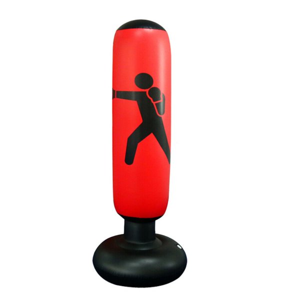 Free Standing Boxing Punch Bag Kick Heavy Duty Filled MMA Martial Art