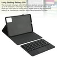 thumbnail image 3 of Étui pour Tablette, Étui Rigide Ultra Mince avec Clavier Tactile pour Tab K11 Plus 11.5 Pouces 2024, 3 of 7