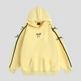 thumbnail image 7 of 2026 New Unisex Loose-fitting Fleece Hoodie - Bow Tie Long-sleeved Sweatshirt, 7 of 7