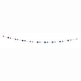 thumbnail image 2 of 9ft Paper Patriotic Red, White, and Blue Star Garland, 2 of 2