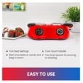 thumbnail image 5 of YfulYde Deluxe Chocolatiere Dual Electric chocolate Melter with 100+ Piece Accessory Kit for Chocolate and Candy Melts17.6 oz (500 g) Fondue Pot Set DIY Candy Maker for Dessert Special Occasion Red, 5 of 7
