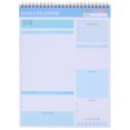thumbnail image 1 of Bloc de notas con lista de tareas, planificador diario, cuaderno de listas de tareas sin fecha, calendarios por horas, bloc de notas para el trabajo y la organización personal, 1 of 7