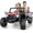 Red, variant on 24V 2 Seater Ride on Car for Big Kids Ages 3-14, Max 5.5mph & 220lbs Load, 15" EVA Tires, Ride on Car with Remote Control, Rainbow Lights, Shock Absorbers,Red