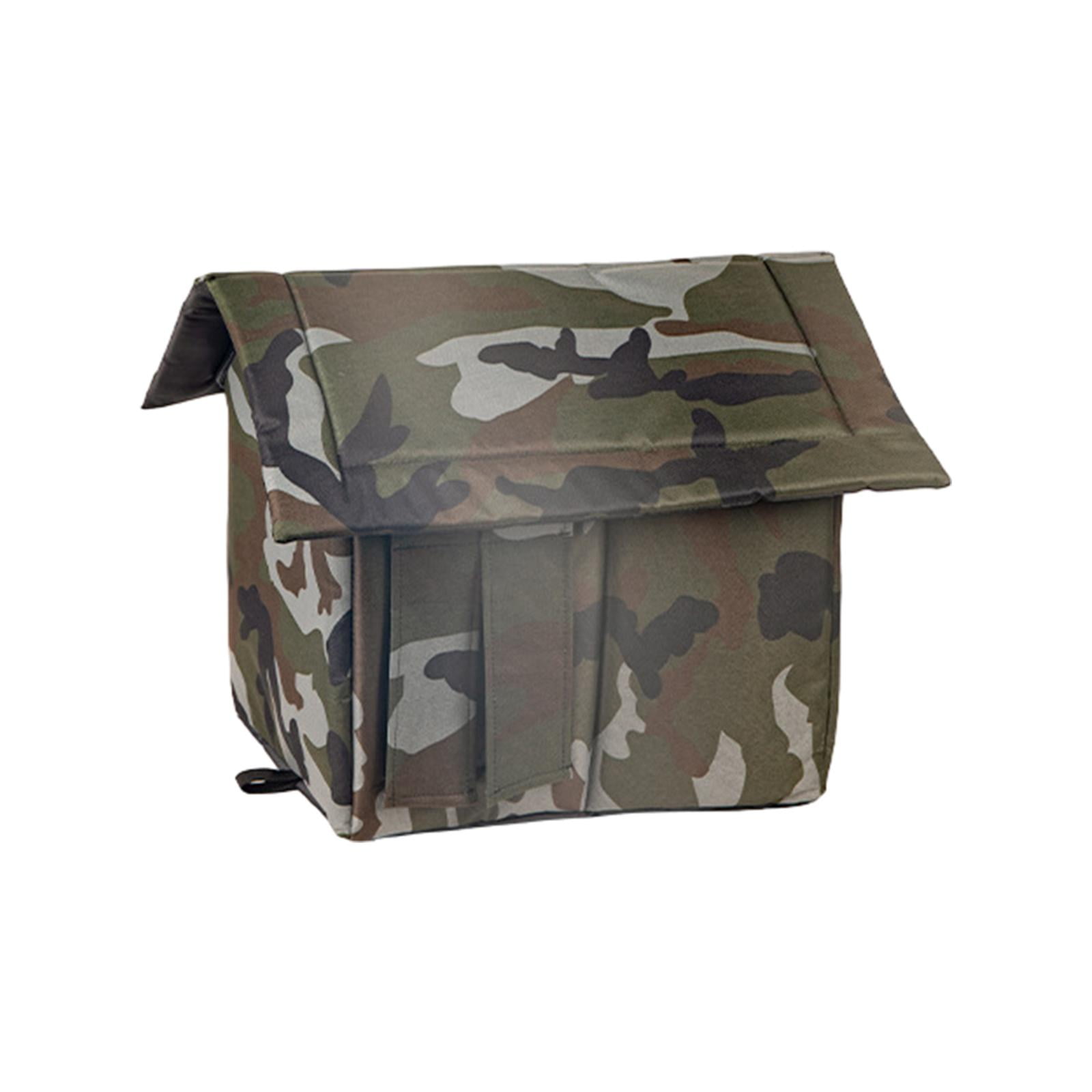 Cat Dog Tent Cabin Waterproof Bed Oxford Cloth Outdoor Feras Warm House L