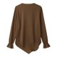 thumbnail image 4 of Camisetas de Cuello en V de Manga Larga para las Mujeres Blusa de Ruffle Casual Camiseta de Trabajo Tops, Tops de Manga Larga de Moda para las Mujeres 2025 Pullover Suelto, 4 of 6