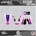 thumbnail image 4 of Kalair GFX Graphics Kit for Yamaha YZ250F (2003-2005) Vintage Series, 4 of 5