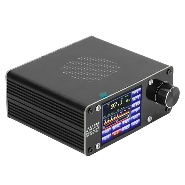 Radio Receiver, Portable Aluminum Alloy Broadcast Finder, Full Band