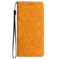 thumbnail image 3 of Decase Wallet Case for Galaxy S23 Ultra Case,Premium Embossed Sunflower Magnetic Closure Folio Flip Case with Card Slots Stand & Wristband Strap Compatible for Samsung Galaxy S23 Ultra,Yellow, 3 of 8