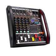 Mixer 4 Channel Mixer DSP Reverberation Effect Professional Bluetooth USB Mixer