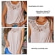 thumbnail image 5 of Camiseta sin mangas informal para mujer, camiseta sin mangas para mujer, algodón lavado a máquina, aspecto moderno para la vida diaria LYUMO Pantaletas y Pantalones Interiores, 5 of 6