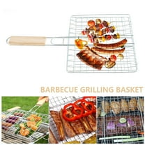Fznkrag Removable Handle Stainless Steel Grill Baskets