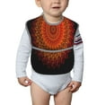 thumbnail image 6 of Hirioo Mandala for Baby Waterproof Pocket Bib Adjustable Closed for Babies Toddlers with Large Pocket 6-24Months, 6 of 8