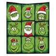 Grinch Blanket, Grinch Gifts, Nightmare Before Christmas Blanket
