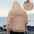 thumbnail image 2 of Mens Jesus Hoodies Christian Religious Graphic Hooded Sweatshirt Letter Print Long Sleeve Pullover Tops XXL, 2 of 7