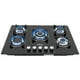 thumbnail image 4 of Parrilla de Gas de 5 Quemadores, Vidrio Templado, Empotrable, 77cm, AROL P-CN5Q77 Arol P-CN5Q77, 4 of 7