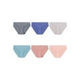 thumbnail image 5 of Hanes Women's Pure Comfort Microfiber Bikini Underwear, 6-Pack, 5 of 7