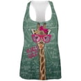 thumbnail image 1 of Giraffe Math Geek Girl Formulas All Over Womens Work Out Tank Top Multi X-LG, 1 of 2