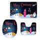 thumbnail image 2 of de 3 unidades de alfombrillas para , alfombrilla de Pedestal, tapa de inodoro, herramienta de decoración hogar #7 7 Gloria Juego de alfombras de baño Nopslip, 2 of 6