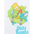 thumbnail image 2 of The Simpsons Boys Skate Royalty Tee with Short Sleeves, Sizes 4-18, 2 of 3
