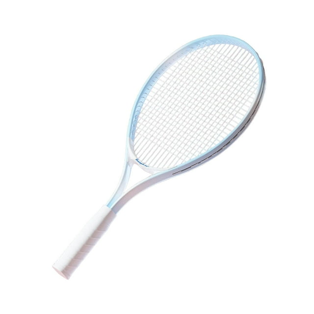 Colaxi Tennis Racket Tennis Racquet Lightweight Recreational Practical Tennis Paddle Tennis Training Tool for Indoor Outdoor Garden Blue