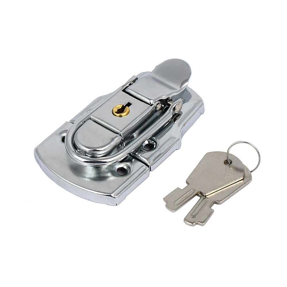 Suitcase Briefcase Wooden Case Metal Toggle Latch Hasp Lock 76mm Long w