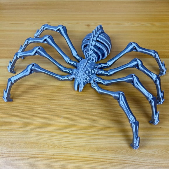Movable Joint Skeleton Wolf Toy Figurine Decorative Halloween Party Ornament, Flexible Poseable Plastic Animal Model, 14+ Age, Multiple Colours