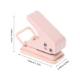 thumbnail image 2 of CTIRCHIU 1Pcs Mini Perforatrice Rose en Fer pour Projets de Scrapbooking Étudiants, 2 of 8