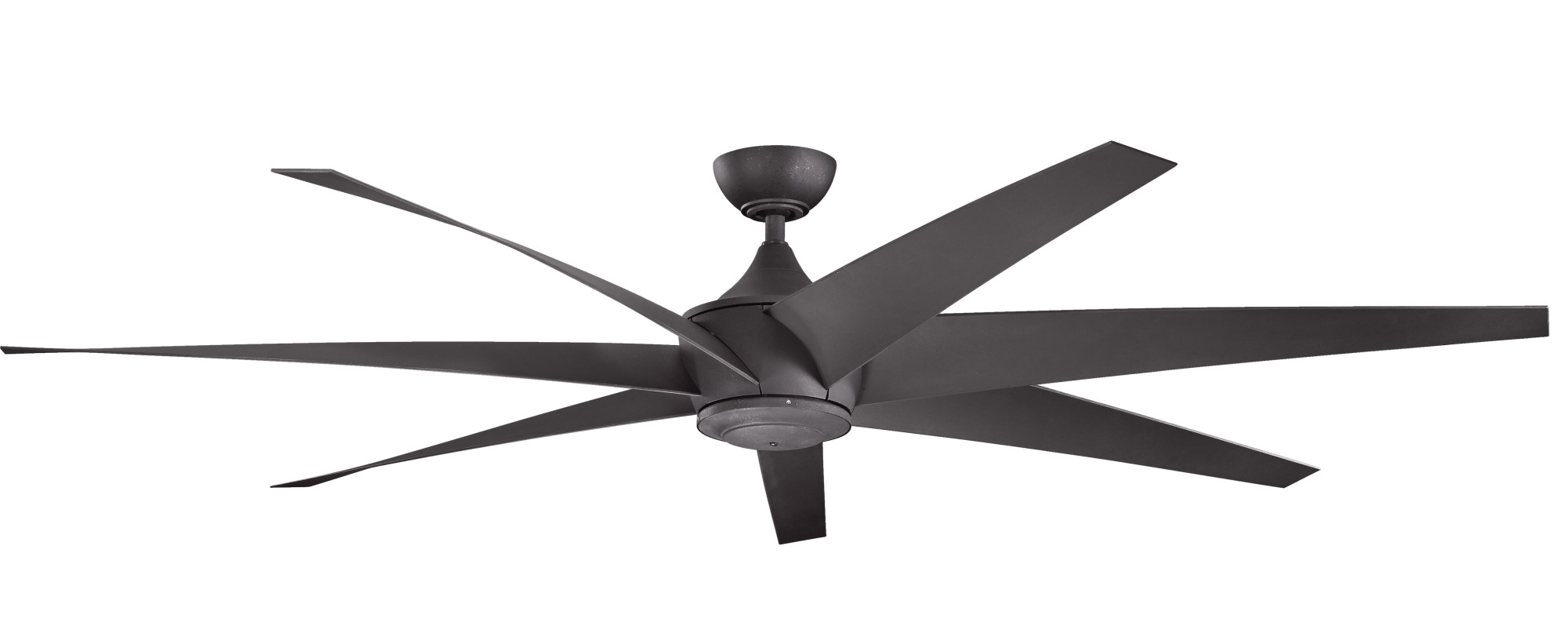 Kichler 310115 Lehr 80" Indoor / Outdoor Ceiling Fan Black Walmart