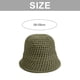 thumbnail image 2 of Sombrero de paja hueco con circunferencia de la cabeza de 56-58 cm, sombrero de verano para mujer, sombrero para el sol, sombrero de pescador anti-ultravioleta, 2 of 5
