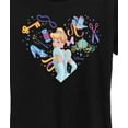 thumbnail image 3 of Disney Princess - Heart Cinderella  - Women's Short Sleeve Graphic T-Shirt, 3 of 4