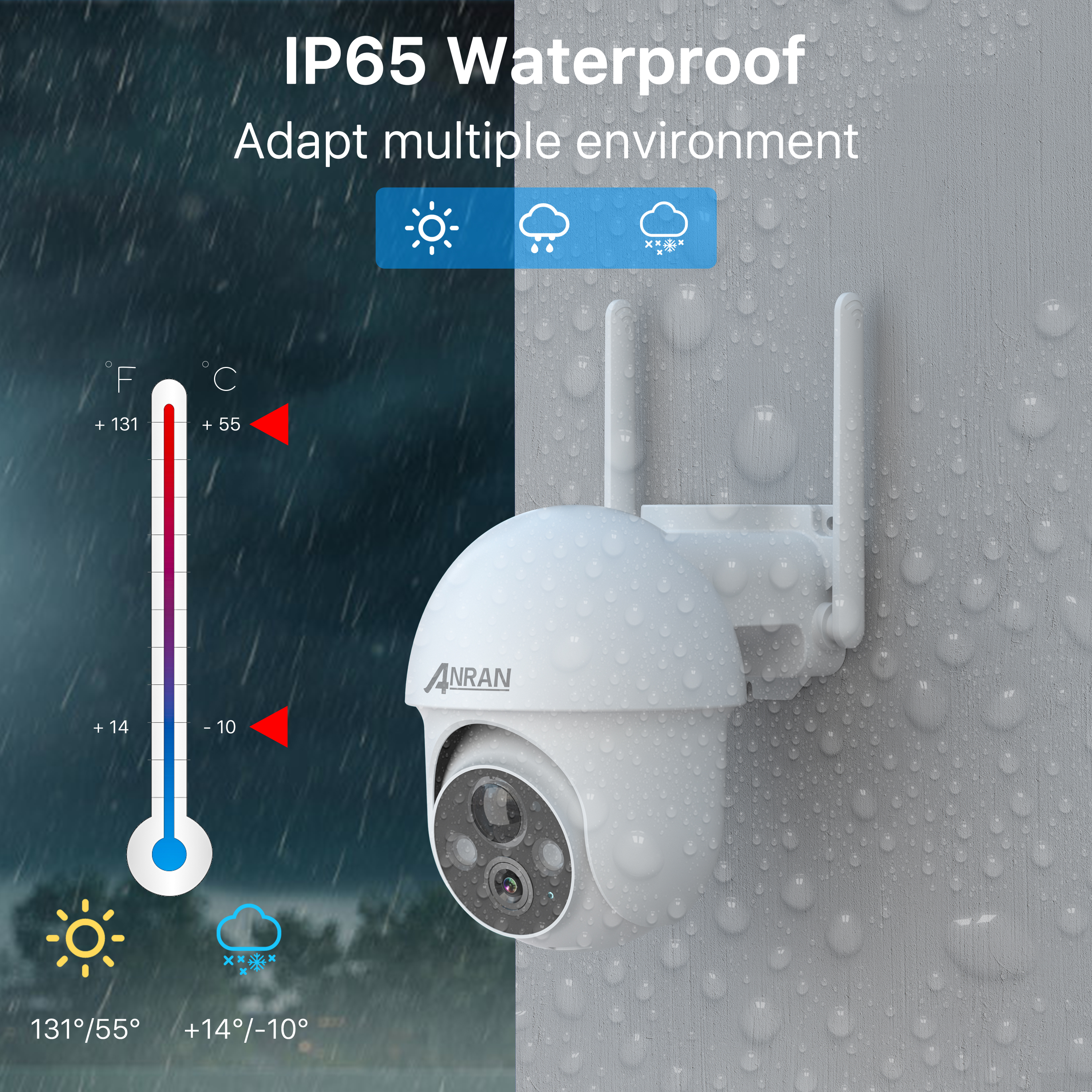 COOHILIGH-DS2 Telecamera Di Sicurezza Solare Wireless 2K Con Doppio Obiettivo E Doppio Schermo, Visione A 360°, Batteria, PIR, Allarme AI, Visione Notturna A Colori, Compatibile Tuya Smart